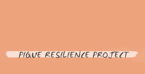 pique resilience project